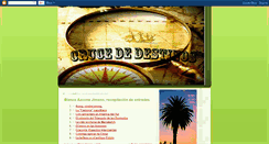 Desktop Screenshot of crucededestinos.blogspot.com