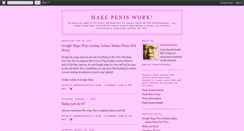 Desktop Screenshot of make-penis-work.blogspot.com