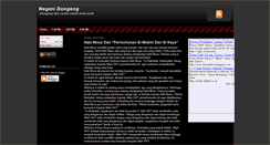 Desktop Screenshot of kampungdongeng.blogspot.com