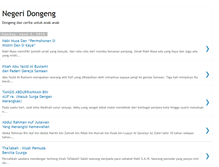 Tablet Screenshot of kampungdongeng.blogspot.com