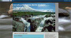 Desktop Screenshot of escuelapetrohue.blogspot.com