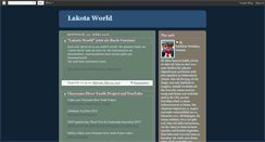 Desktop Screenshot of lakotaworld.blogspot.com