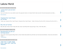 Tablet Screenshot of lakotaworld.blogspot.com