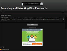 Tablet Screenshot of biospasswordhelp.blogspot.com