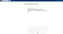 Desktop Screenshot of foxnewsclips.blogspot.com