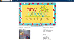 Desktop Screenshot of amyrutledge.blogspot.com