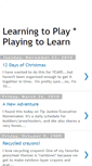 Mobile Screenshot of learningtoplayplayingtolearn.blogspot.com