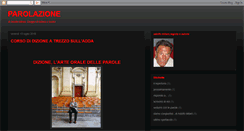 Desktop Screenshot of parolazione.blogspot.com