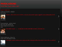Tablet Screenshot of parolazione.blogspot.com