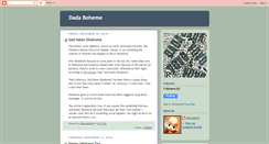 Desktop Screenshot of dadaboheme.blogspot.com