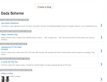Tablet Screenshot of dadaboheme.blogspot.com