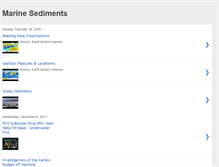 Tablet Screenshot of marinesediments.blogspot.com