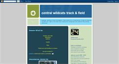 Desktop Screenshot of centraltrack.blogspot.com