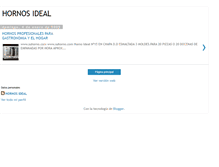Tablet Screenshot of hornosideal.blogspot.com