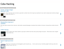 Tablet Screenshot of cobahackingdemzhotspot.blogspot.com