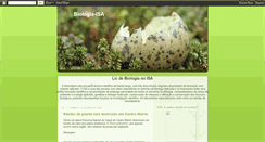 Desktop Screenshot of biologia-isa.blogspot.com