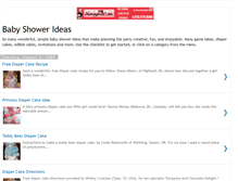 Tablet Screenshot of free-baby-shower-ideas.blogspot.com