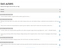 Tablet Screenshot of daisalfaris.blogspot.com