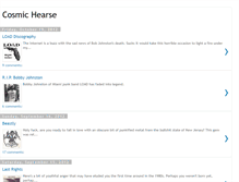 Tablet Screenshot of cosmichearse.blogspot.com