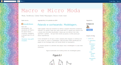 Desktop Screenshot of macroemicromoda.blogspot.com