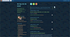Desktop Screenshot of eeuw.blogspot.com