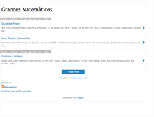 Tablet Screenshot of matematicosmatematicos.blogspot.com