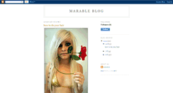 Desktop Screenshot of marablelbswirsky.blogspot.com