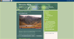 Desktop Screenshot of interactiveworlds.blogspot.com