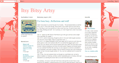 Desktop Screenshot of itsybitsyartsy.blogspot.com
