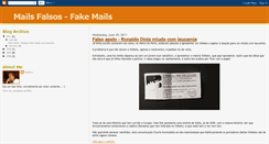 Desktop Screenshot of fakemails.blogspot.com