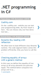 Mobile Screenshot of dotnet-csharp-programming.blogspot.com