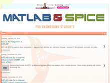 Tablet Screenshot of engineering-matlab.blogspot.com