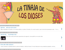 Tablet Screenshot of latinajadelosdioses.blogspot.com