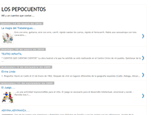 Tablet Screenshot of lospepocuentos.blogspot.com