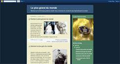 Desktop Screenshot of le-plus-grand-du-monde.blogspot.com