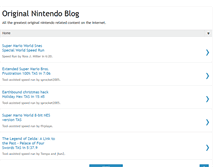 Tablet Screenshot of originalnintendo.blogspot.com