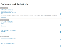 Tablet Screenshot of gadgetinfo4you.blogspot.com