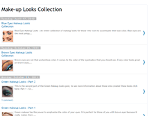 Tablet Screenshot of makeup-looks-collection.blogspot.com