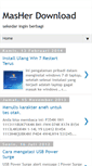 Mobile Screenshot of masherdownload.blogspot.com