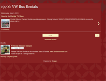 Tablet Screenshot of floridavwrentals.blogspot.com