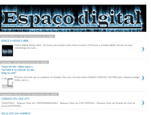 Tablet Screenshot of cyberespacodigital.blogspot.com