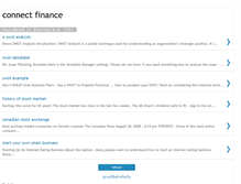 Tablet Screenshot of connectfinance.blogspot.com