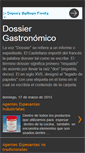 Mobile Screenshot of dossier-gastronomico.blogspot.com