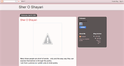 Desktop Screenshot of prateek-shayari.blogspot.com