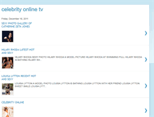 Tablet Screenshot of celebrityonlinetv-blog.blogspot.com