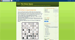 Desktop Screenshot of chessspace.blogspot.com