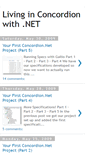 Mobile Screenshot of living-in-concordion.blogspot.com