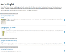 Tablet Screenshot of marketing24.blogspot.com