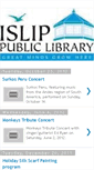 Mobile Screenshot of isliplibrary.blogspot.com