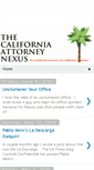 Mobile Screenshot of calattorneynexus.blogspot.com